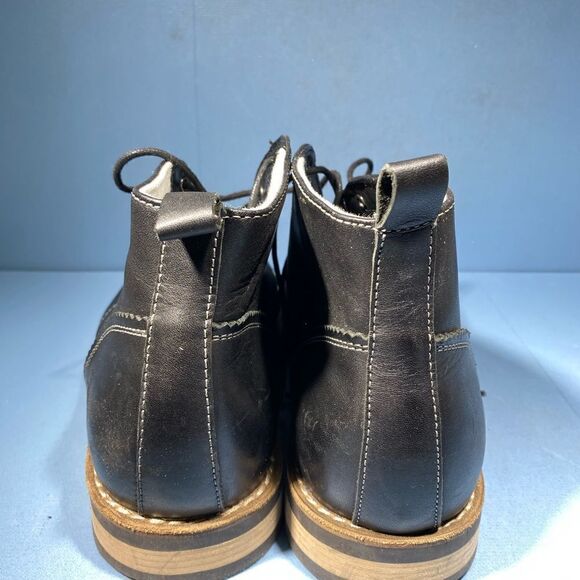 Original Penguin Mens Size 11 Chukka Leather Boots Black - Picture 5 of 8